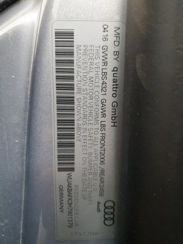 Thumbnail of 2017 Audi R8 5.2 Plus Quattro with VIN WUAKBAFX3H7901379